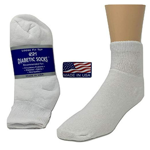 CASUAL DIABETIC CREW SOCKS 24 PR SIZE 9-11 ASSORTED COLORS U.S.A CASUAL DIABETIC CREW SOCKS 24 PR SIZE 9-11 ASSORTED COLORS U.S.A